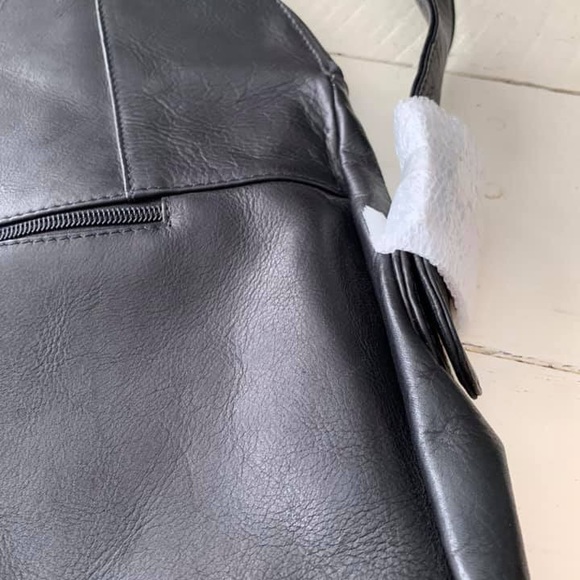 Piel leather cross-body tote bag - Picture 4 of 8